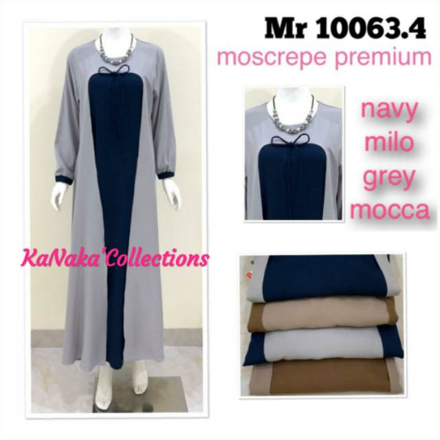 Gamis Moscrepe premium