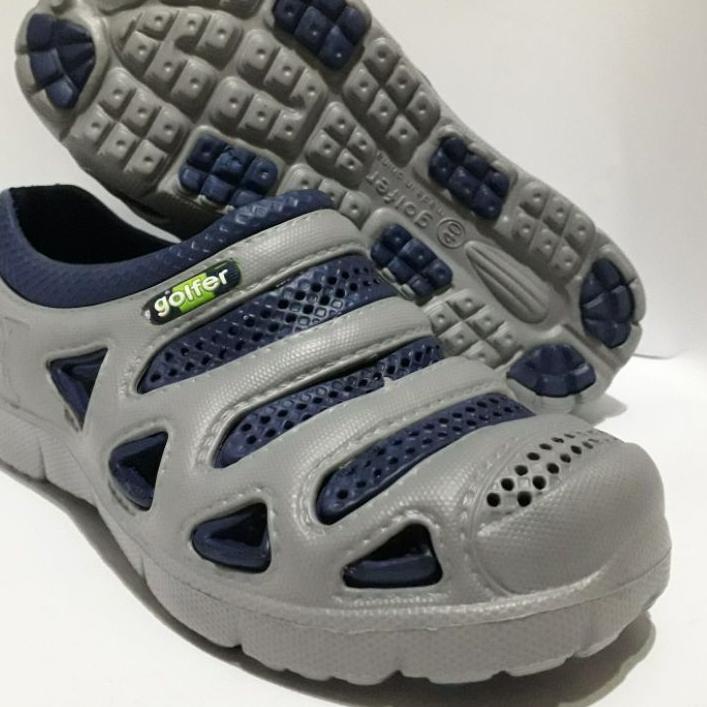 Silver Promo SEPATU KARET BAIM GOLFER, SEPATU SANDAL KARET GOLFER DEWASA, | TRENDING | TERBARU LAGI 