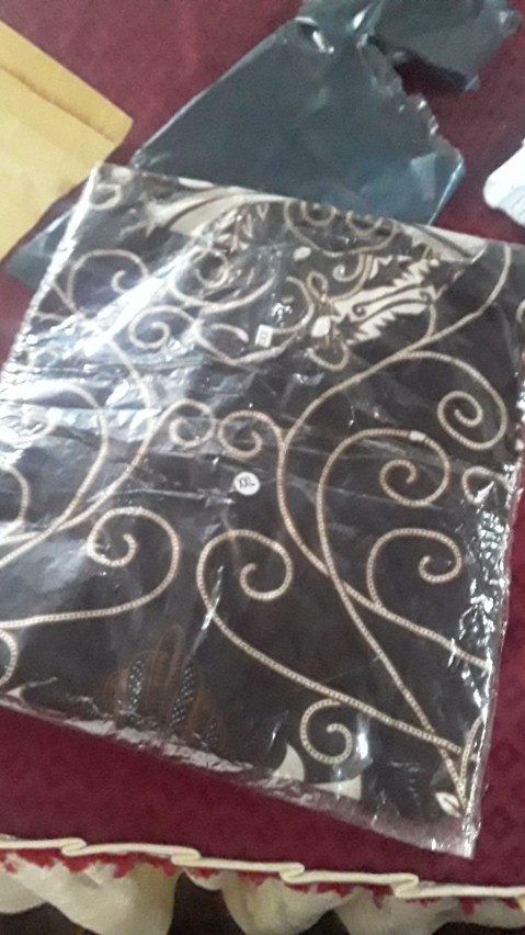 Atasan Batik Dolby Dolbi Dobby Doby Tenun Sutra Tulis Halus Katun Atbm Baron ,sarombit Atasan