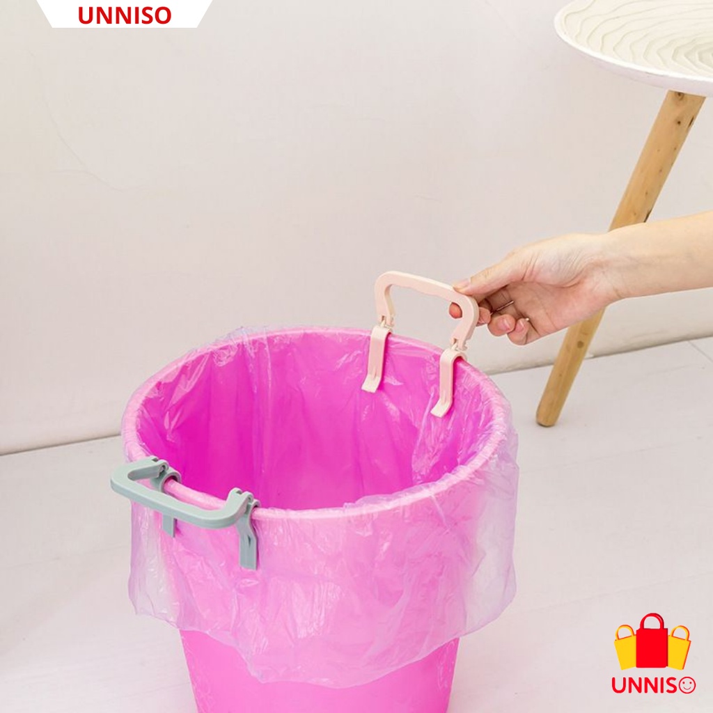 UNNISO - Klip Penjepit Plastik Tempat Sampah Premium KPS1