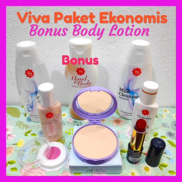 Viva paket ekonomis bonus body lotion