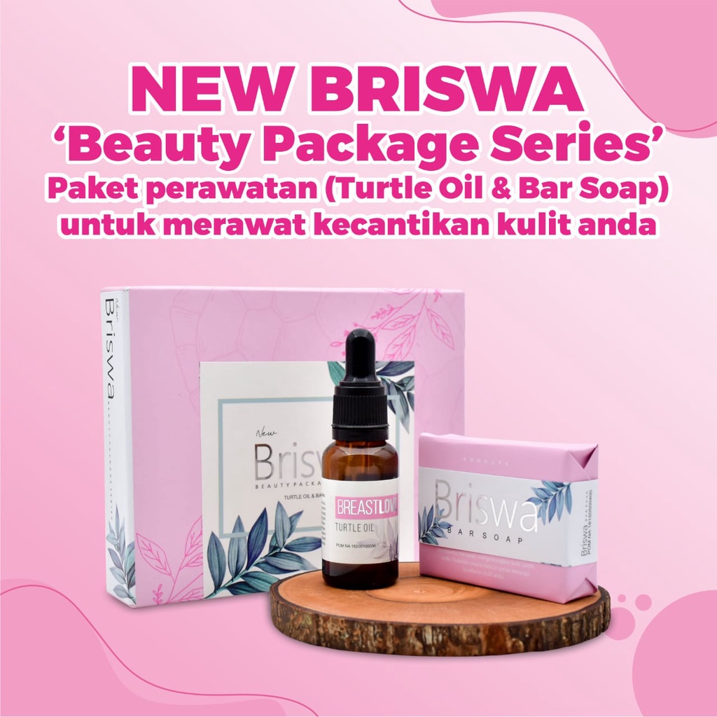 New Briswa - Pembesar Payudara 3x Lebih AMPUH Kencangkan Payudara Bokong Pijat Oles Badan Montok Seksi Cegah Flek Hitam Pasca Jerawat Lembabkan &amp; Haluskan Kulit