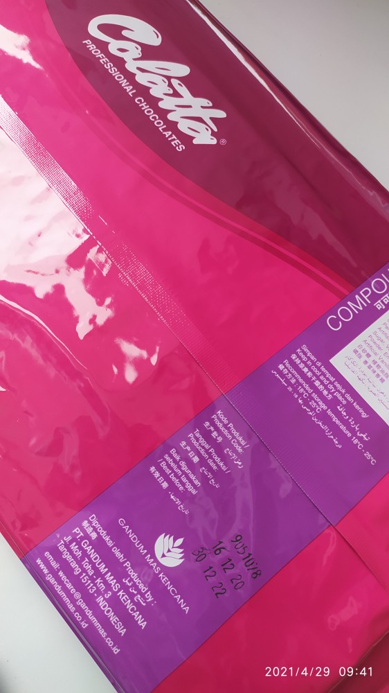 Colatta Dark Chocolate Compound 1kg / Coklat Masak 1kg