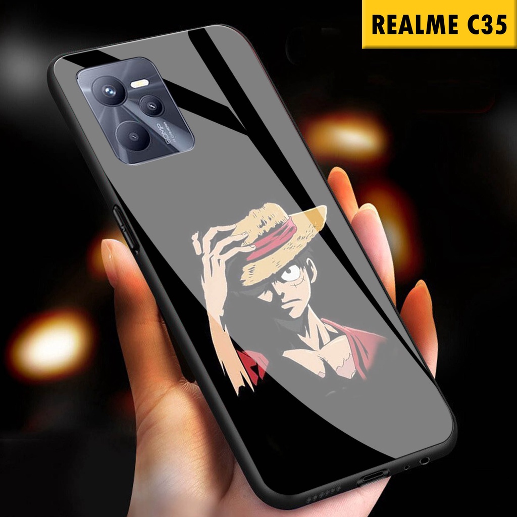 [A09] Case Realme C35 / Softcase Kaca Kilau Realme C35 / Casing Handphone Realme C35 / Case Realme C