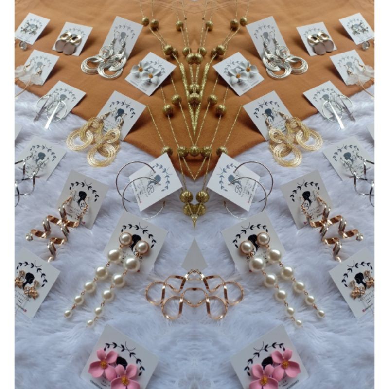 

earring tag hangtag anting hang tag giwang display accesories