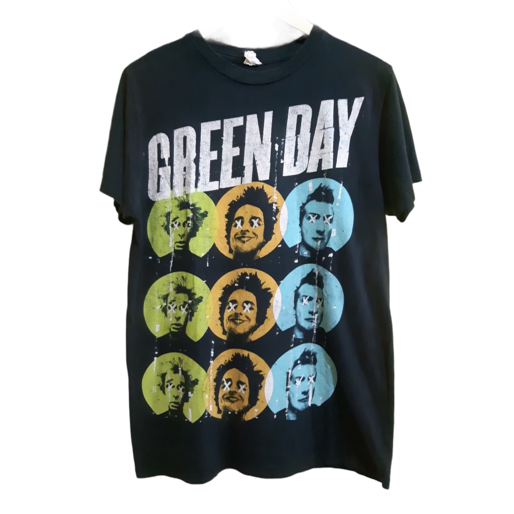 kaos band second green day tag bay island