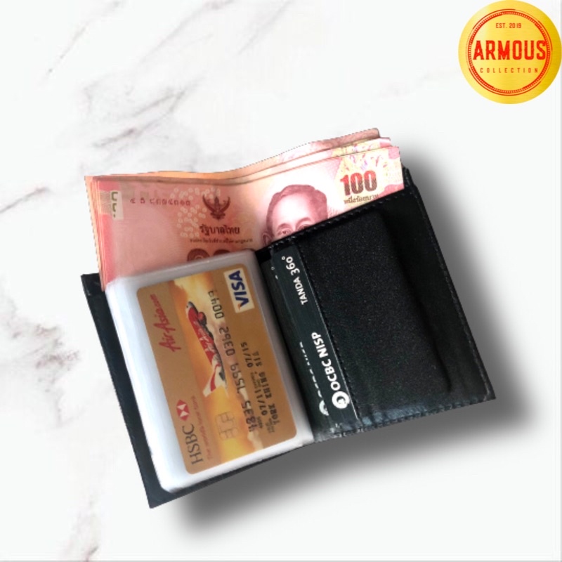 DISKON DOMPET KARTU CARD HOLDER ELEGAN UNTUK PRIA WANITA / Dompet Keren