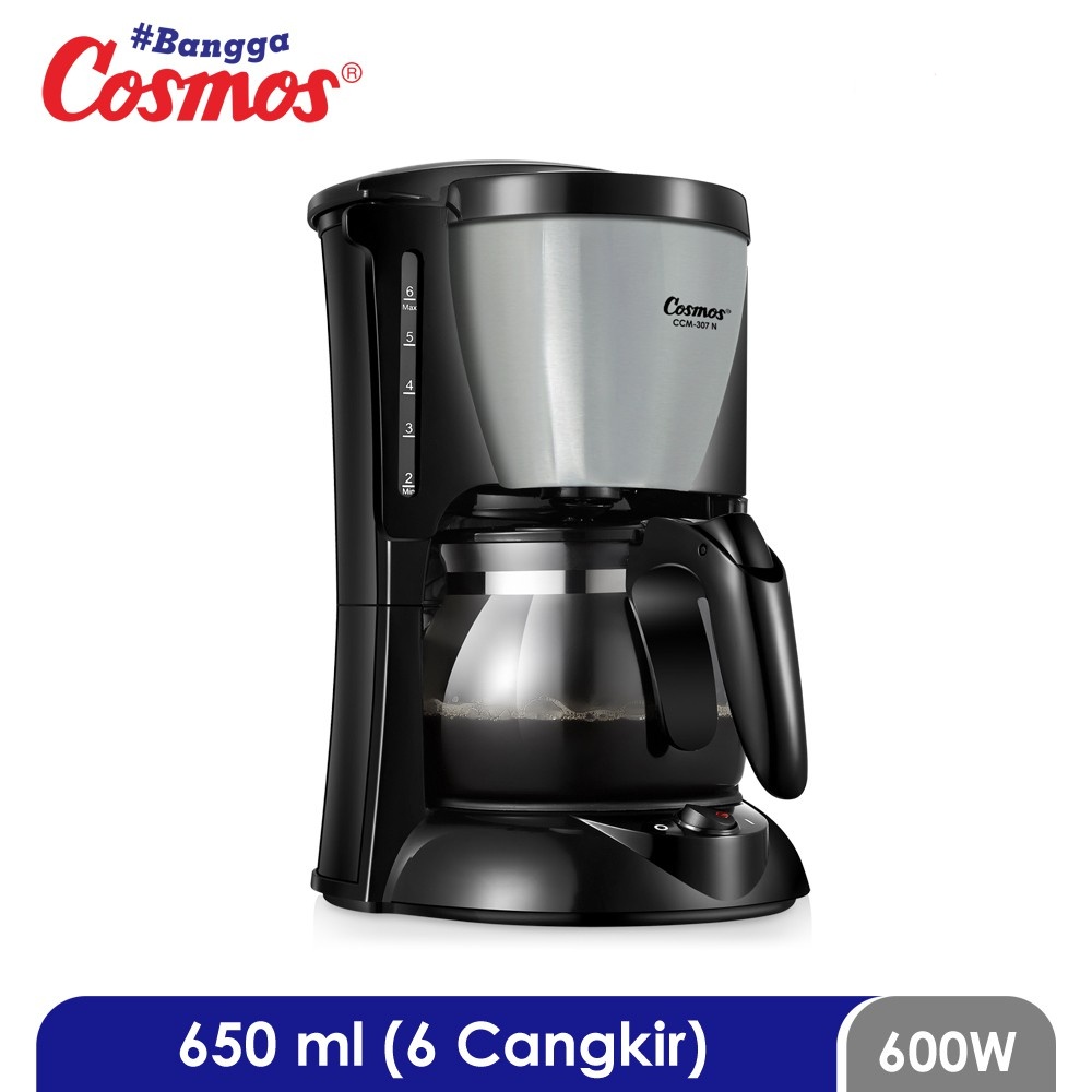 mesin kopi cosmos ccm-307 n / coffe maker 0.65 liter / mesin pembuat kopi cosmos ccm307n / ccm 307n 