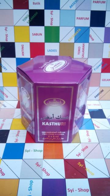 Parfum KASTURI By Ahsan Roll On Non Alkohol 6ml