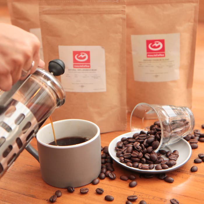 

Blend mouJa Coffee Bean Roasted Kopi Indonesia Tubruk French Press - kkp2167