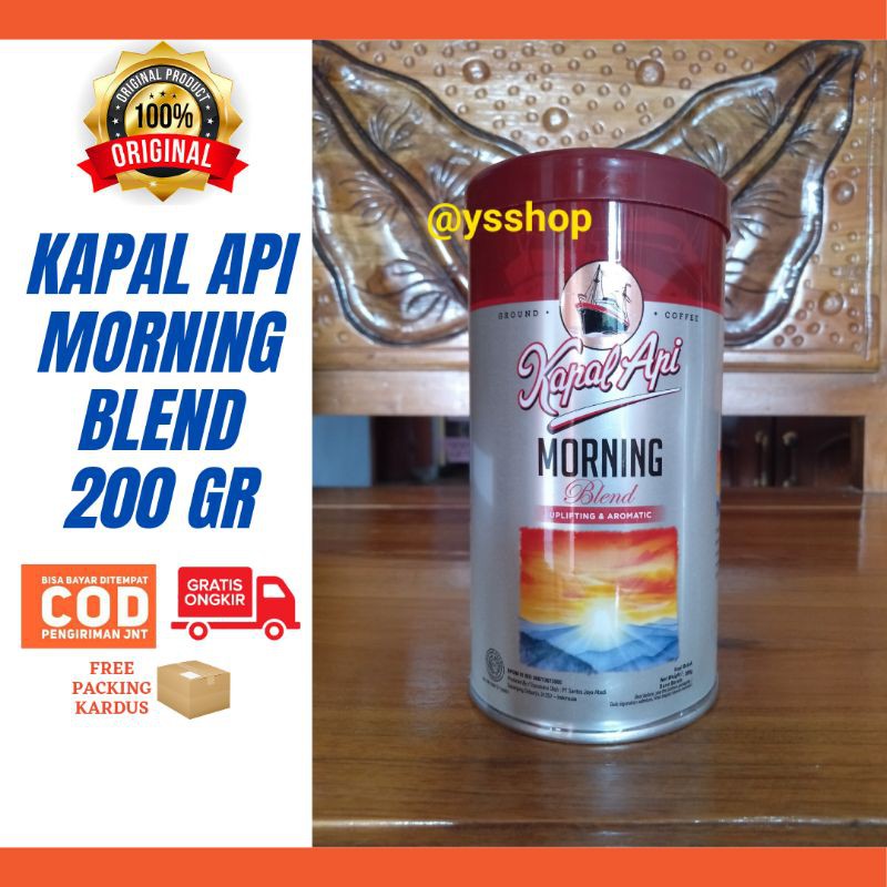 

Kopi Kapal Api Morning Blend Bubuk 200 gram