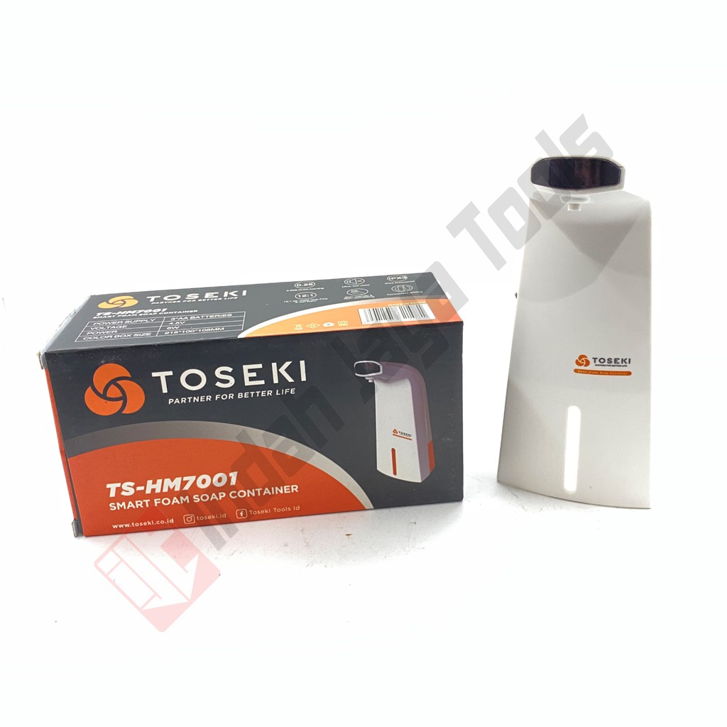 TOSEKI Tempat Sabun Otomatis - Hand Soap Foam Dispenser Sensor