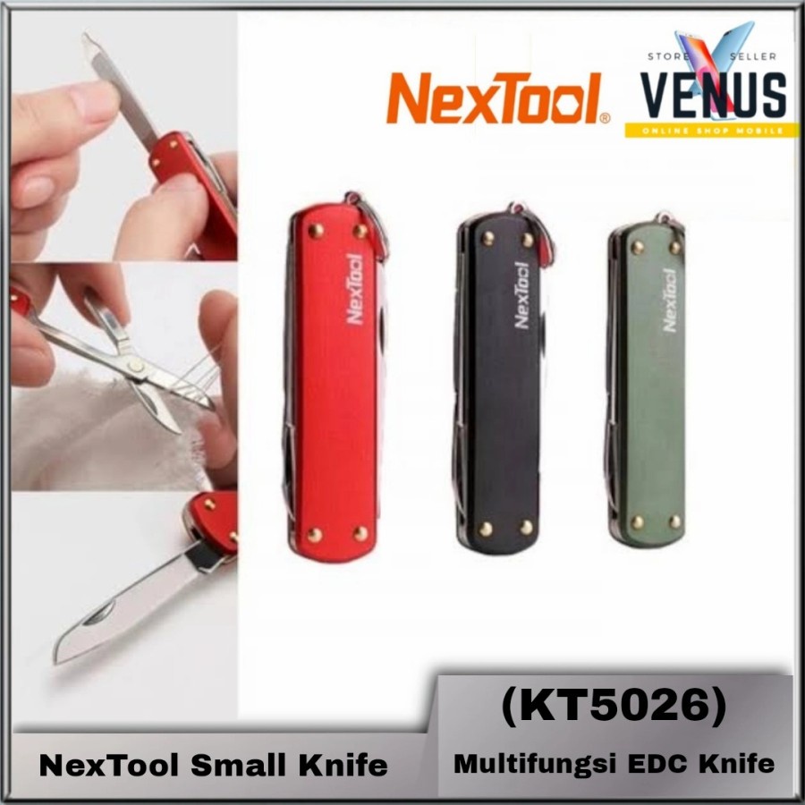 NEXTOOL Small Pocket Knife KT5026 Different Color Multifungsi EDC