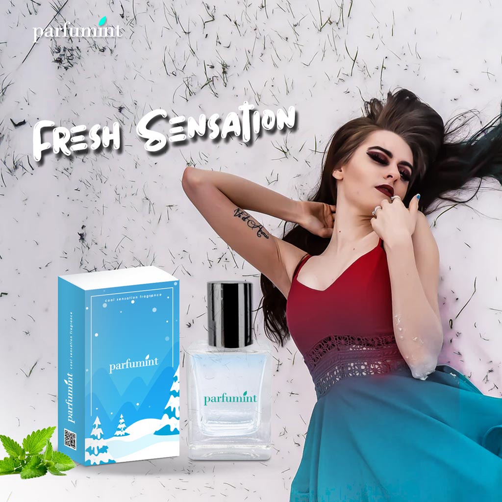 Parfum Wanita Pemikat Pria Parfum Menthol Sensasi Segar Mood Booster