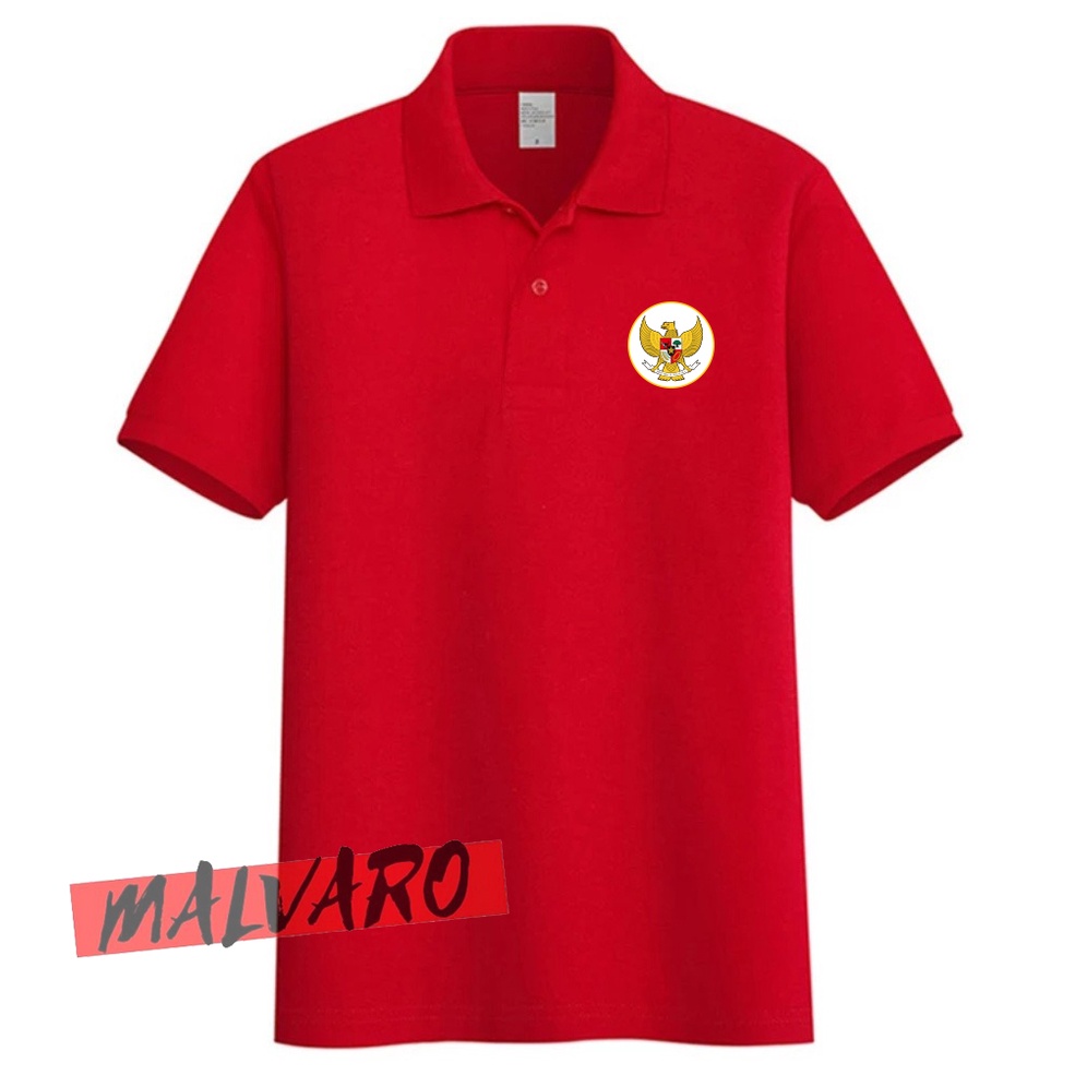 Kaos Polo Shirt HUT RI 77 2022 / Baju 17 Agustus 1945 2022 / Kaos 17 Agustusan-2