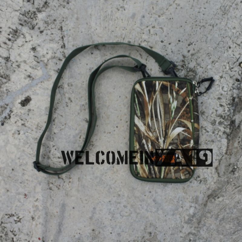 Dompet HP Gantung Leher Hanging Wallet Loreng Camo Mossy Oak