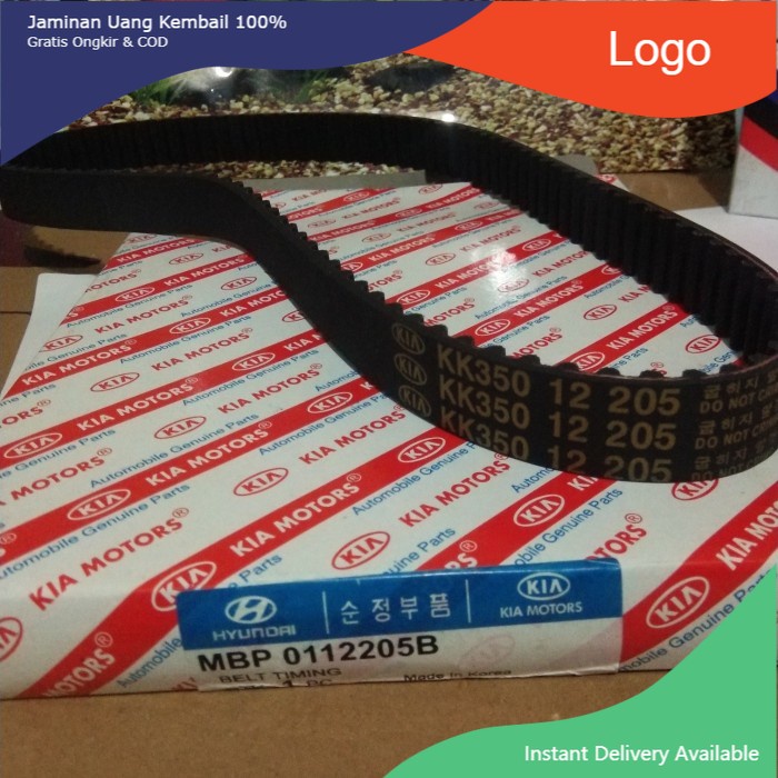 TIMING BELT TIMOR SOHC KARBULATOR / TIMING BELT MAZDA INTERPLAY