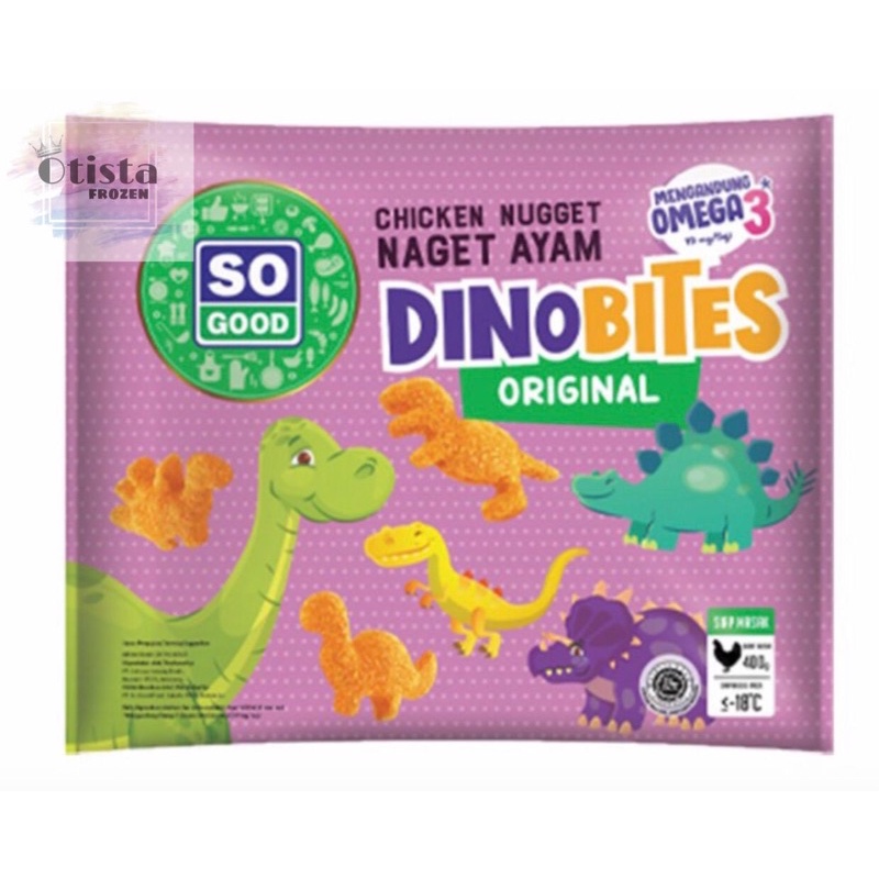 

SO GOOD NAGET DINO 400 GR / DINOSAURUS / DINOBITER / SO GOOD