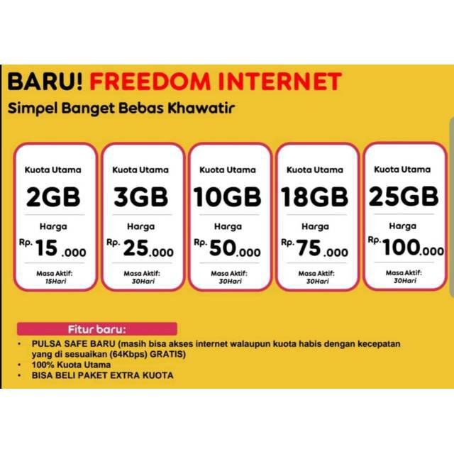 Indosat Freedom Internet