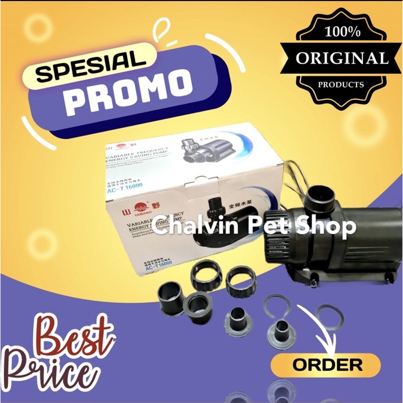 Pompa low watt kolam YAMANO ACT 16000