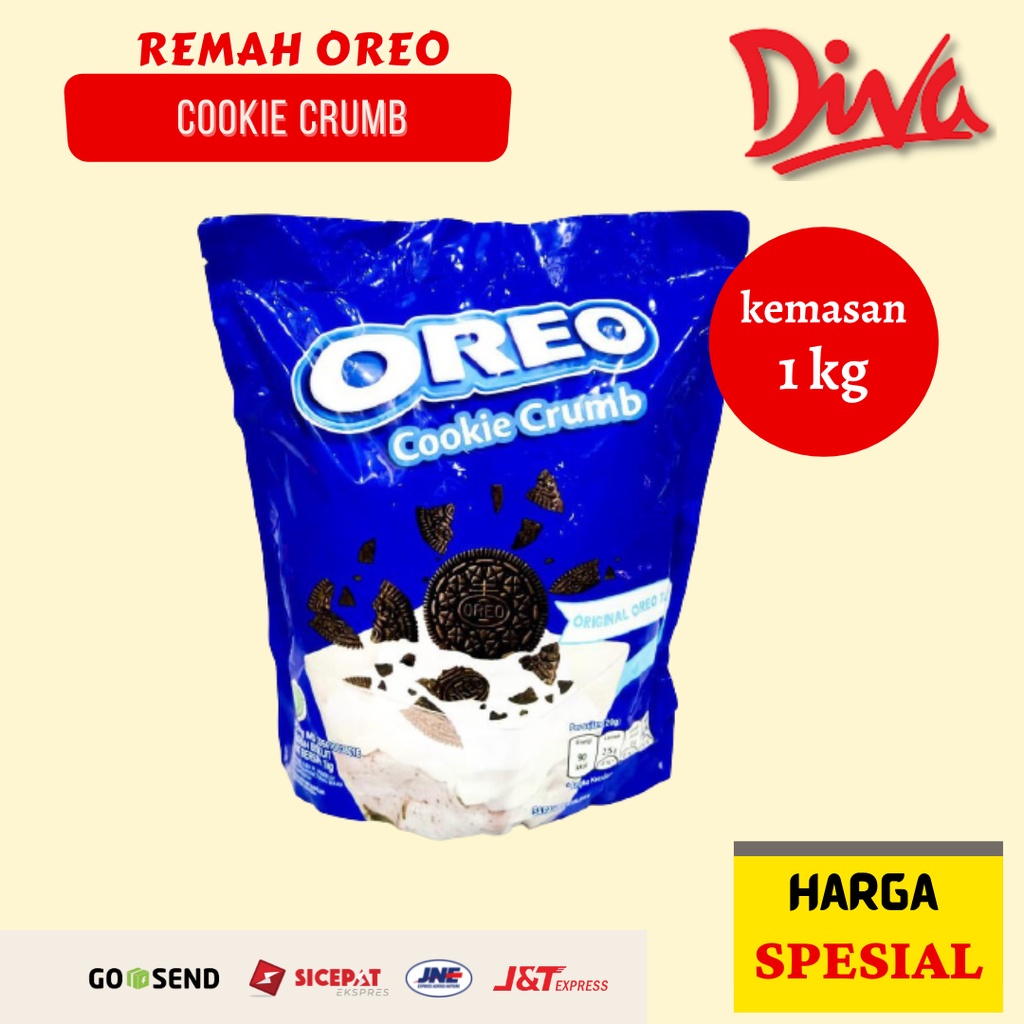 

[1kg] Oreo Crumbs / Remah Oreo / Cookie Crumb