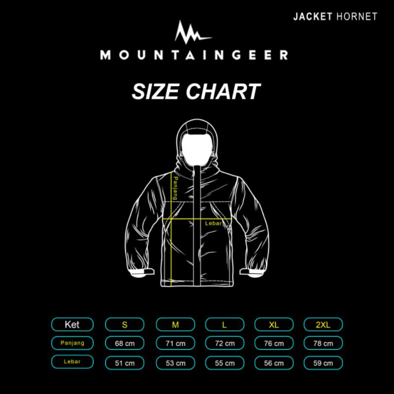 jaket mountaingeer  HORNET series - jaket waterproof mountaingeer hornet - jaket gunung mountaingeer