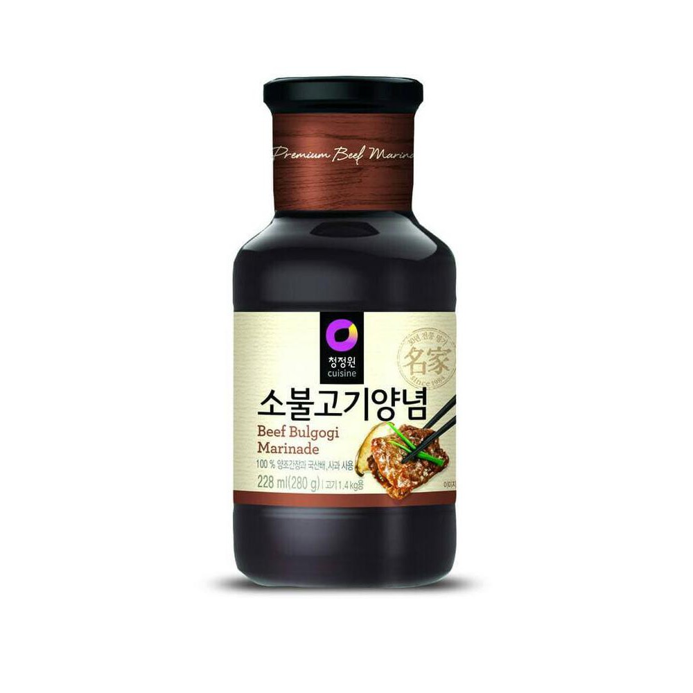 

ASLI! CJ One Cuisine Beef Bulgogi Marinade Sauce Bumbu Saus BBQ Sapi Korea