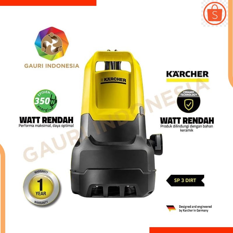 MESIN POMPA AIR | SP 3 DIRT KARCHER | WATER PUMP SP 3 SUBMERSIBLE