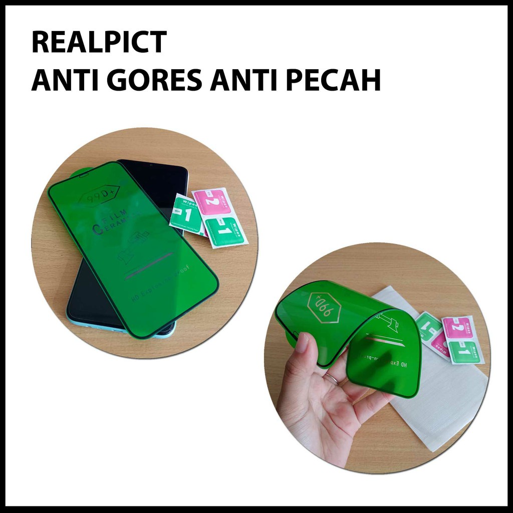 GoodCase - Anti Gores Lentur Realme C11 | C15 | 5 Pro | 6/6i/6 Pro | C2/C3 | XT Nano Ceramic