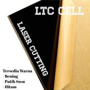 

Acrylic Laser 2mm 40x60cm Akrilik Hitam