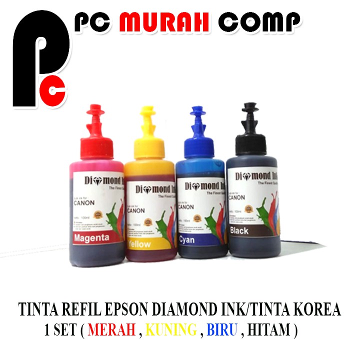 Tinta Refill Printer Canon Diamond ink 100mL Tinta korea