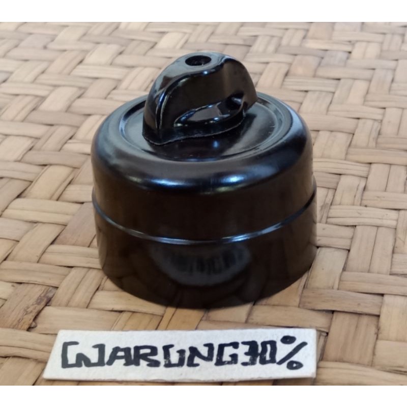 Selalu_Juara Saklar Listrik Lampu Putar Dinding Retro - Saklar Listrik Lawas - Saklar Listrik Antik