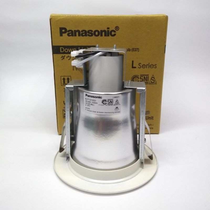 Fiting DownLight Panasonic 4,5 inch NLP71312 Cool White Frosted BBC