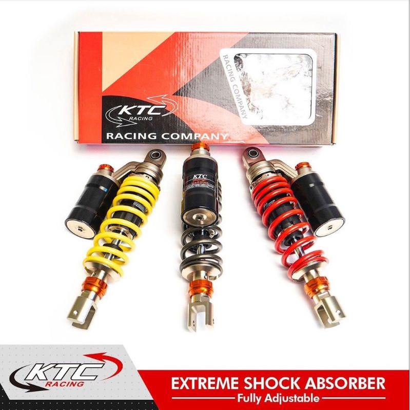 Shockbreaker shock Tabung Ktc Razor Adjustable Mio Vario All matic Ukuran 300-325 MM