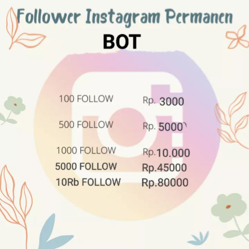 followers Instagram  (BOT)