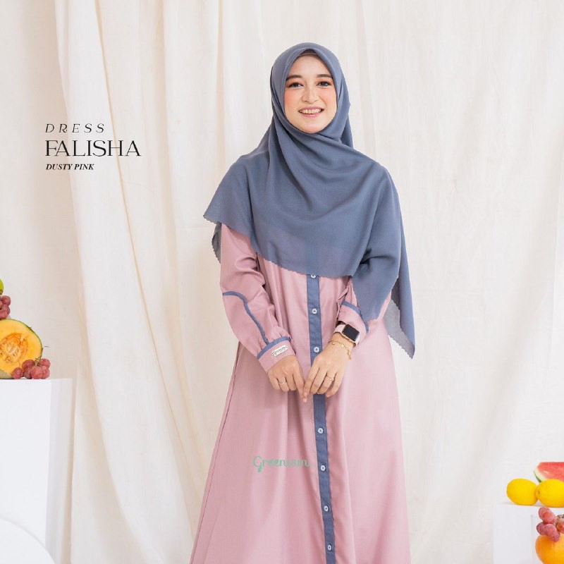 FALISHA DRESS || Gamis Syari Original by Falisha