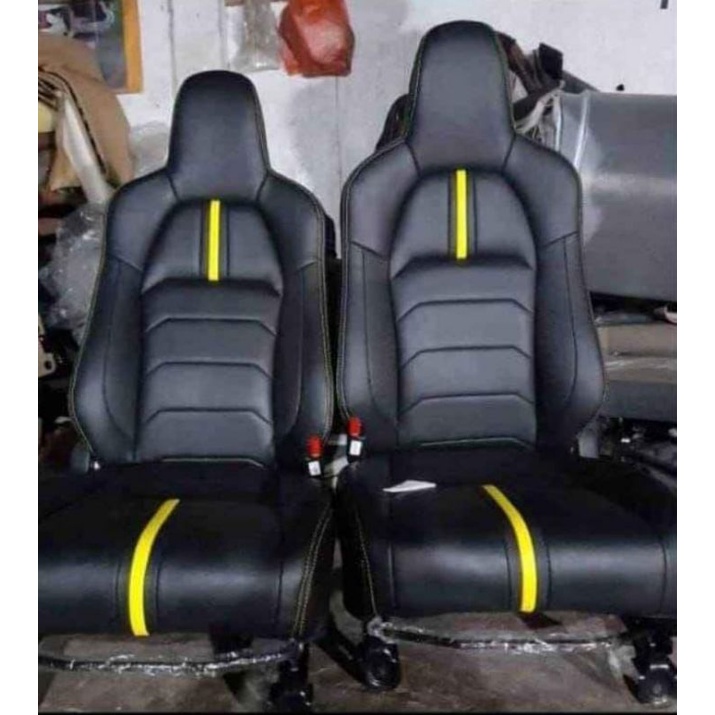 SARUNG JOK MOBIL BRIO SATYA/BRIO RS/BRIO LAMA FULLSEAT,DEPAN BLAKANG (MYO INTERIOR)