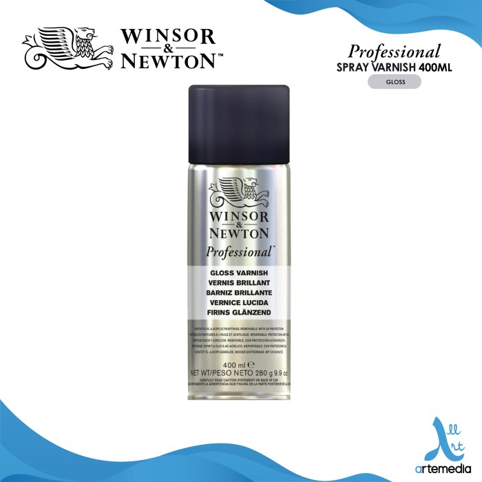 

Pernis Winsor & Newton 400ml Professional Varnish Spray - GLOSS