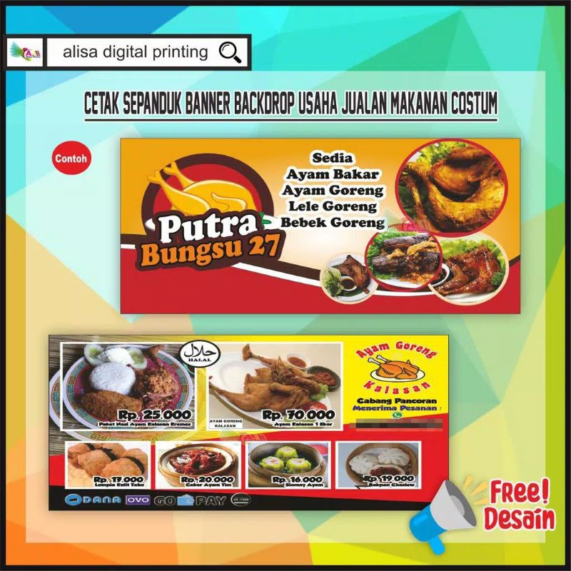 Contoh Kata Kata Poster Jualan Makanan 25 Contoh Poster Niaga Dan Riset 