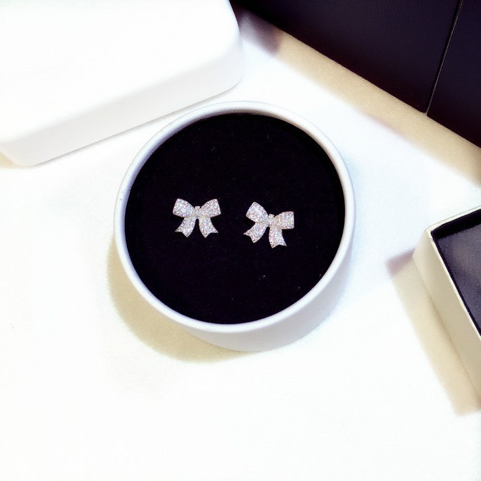 Anting Stud Desain Pita Gaya Korea Untuk Wanita