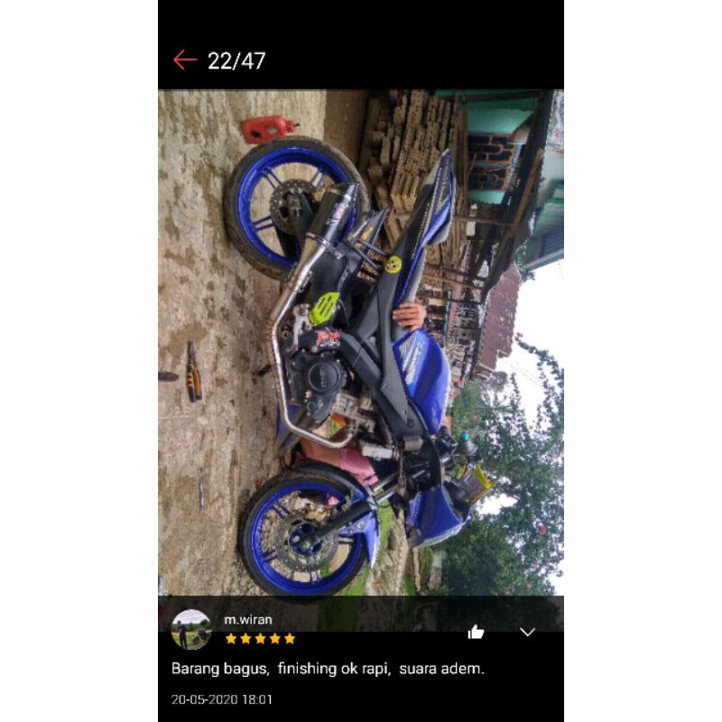 Knalpot YOSHIMURA R11 R15 V3 V2 CBR 150R CB150R GSX VIXION VERZA BYSON JUPITER MX KING XSR SONIC FU-6