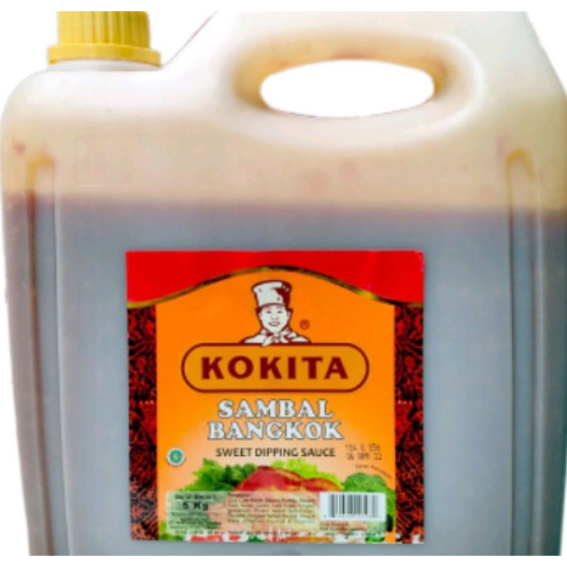 

sambal bangkok kokita 5kg galon dirigen jerigen ala thai