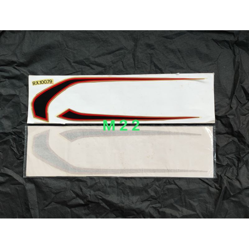 striping Lis body Yamaha RX 100