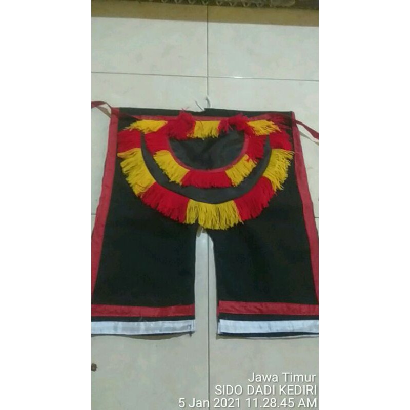 celana bujang ganong kostum reog Ponorogo baju ganongan