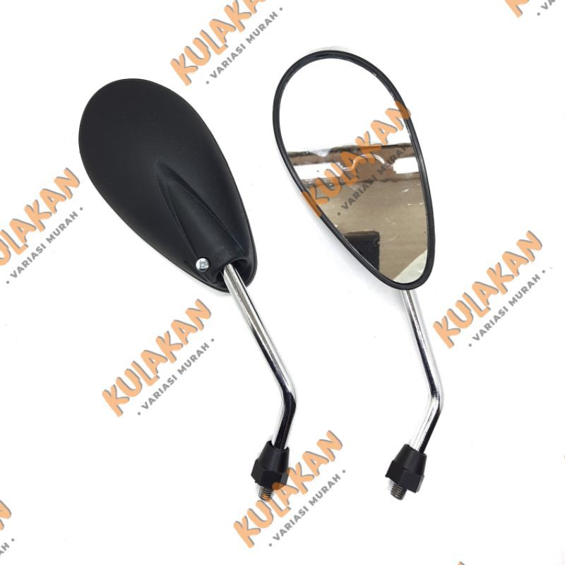 Kaca Spion Standar Suzuki Satria FU Drat 12 14 Crome Crom Sepasang MPX