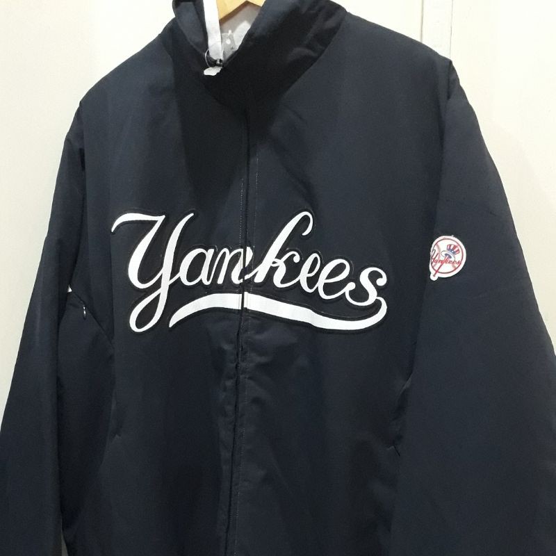 JAKET HARIAN BASEBALL THERMABASE MAJESTIC MLB GIANTS YANKEES ORIGINAL