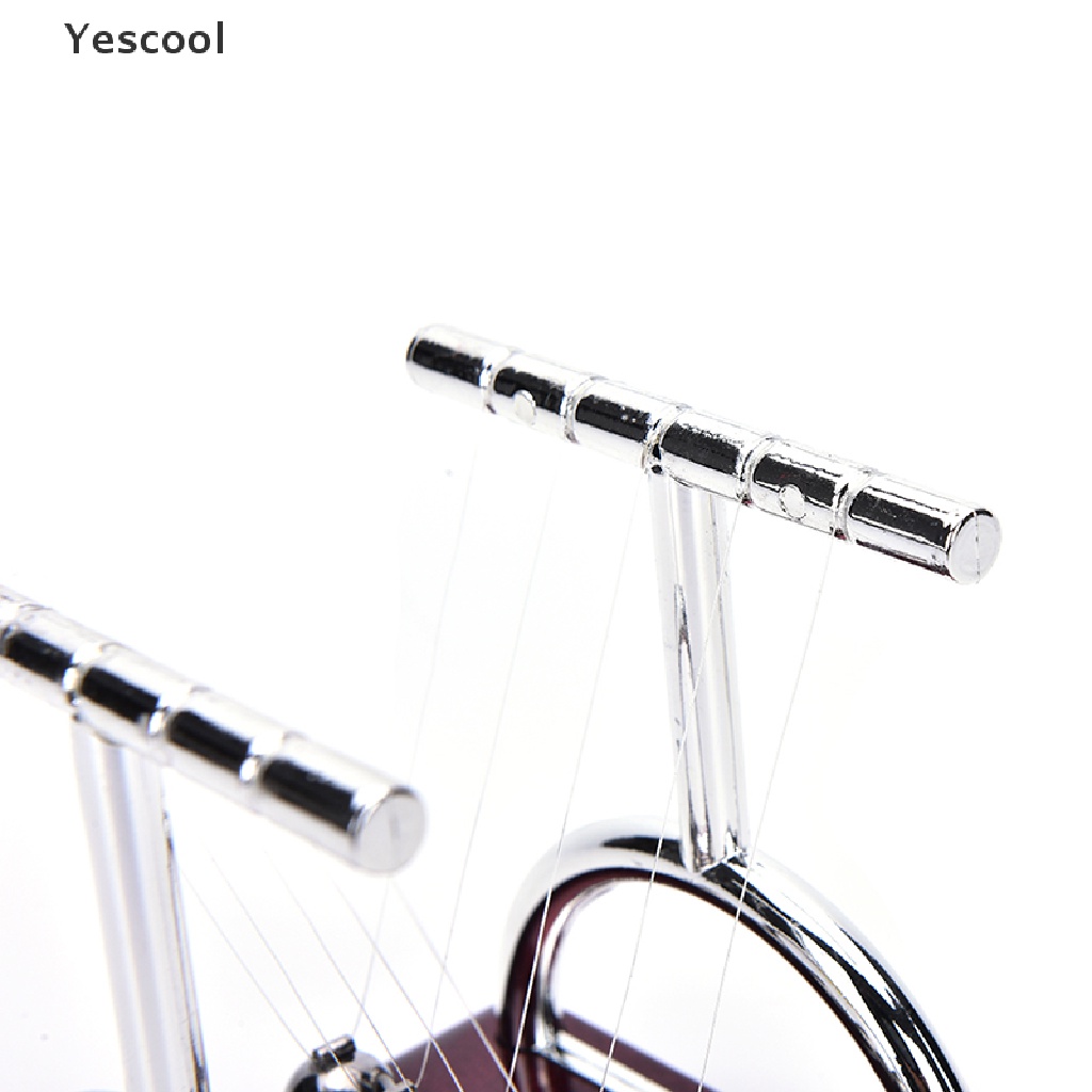 Yescool Newton 's Cradle Balance Ball Bahan Baja Untuk Edukasi Sains Fisika