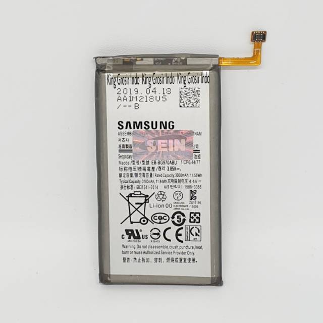 Baterai Samsung Galaxy S10 Lite EB-BG970ABU Original SEIN 100% Battery Batere Batt