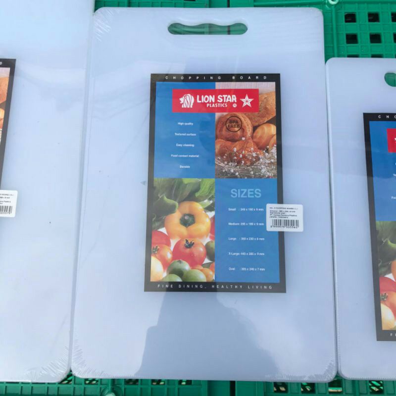 TALENAN PLASTIK L LION STAR PLASTICS TALENAN DAPUR BESAR POTONG BUAH SAYUR DAGING JUMBO CHOPPING CUT
