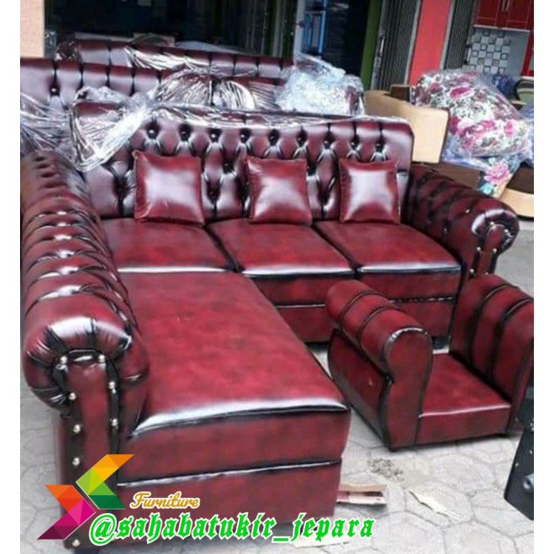 LUXURY CLASS, Sofa Tamu oscar set